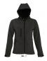 Preview: Damen-Softshelljacke mit Kapuze Replay