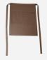 Preview: Taupe Bistroschürze Roma Bag 50 x 78 cm