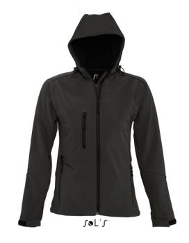 Damen-Softshelljacke mit Kapuze Replay