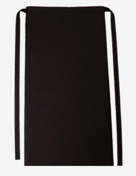 Black Bistroschürze Roma 80 x 100 cm
