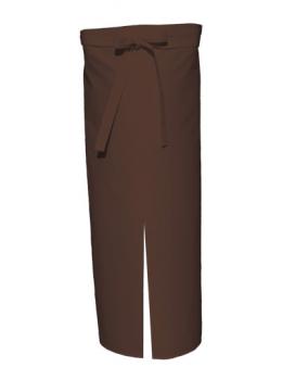 Brown Bistro Apron with Split