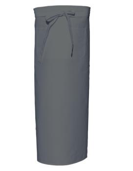 Grey Bistro Apron XL with Front Pocket