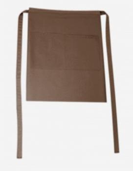 Taupe Bistroschürze Roma Bag 50 x 78 cm