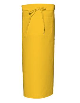 Yellow Bistro Apron XL with Front Pocket
