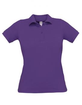 Safran Poloshirt Frauen Purple