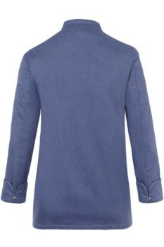 Preview: Karlowsky - Damenkochjacke Jeans-Style Preview: Karlowsky - Damenkochjacke Jeans-Style - hinten