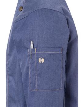 Kochjacke Jeans 1892 Tennessee Ärmel