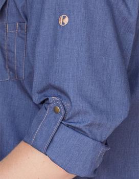 Karlowsky Kochhemd Jeans 1892 California Ärmel