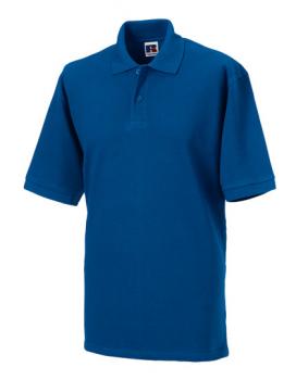 Russell Mens Classic Cotton Polo Royal Blue