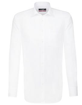 Seidensticker Mens Shirt Modern Fit Longsleeve White