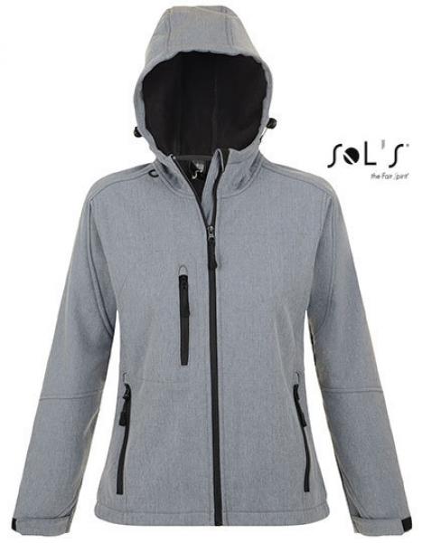 Damen-Softshelljacke mit Kapuze Replay
