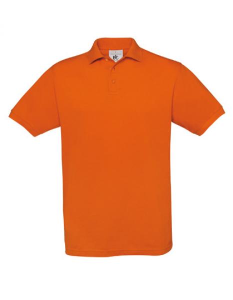 B&C Safran Poloshirt Herren Pumpkin Orange