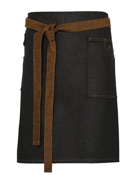 Premier Workwear Division Waxed Look Denim - Vorbinder