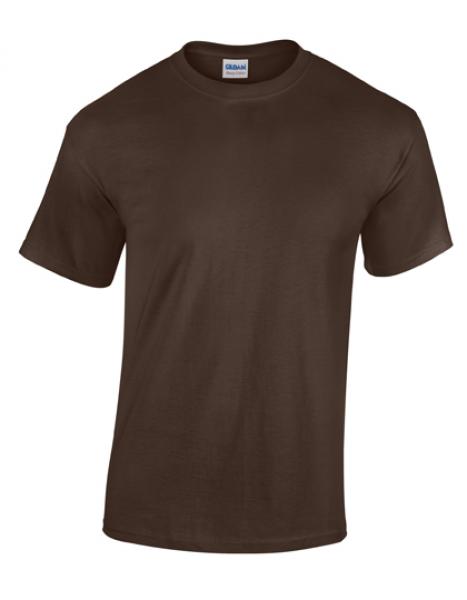 Gildan Heavy Cotton T- Shirt Dark Chocolate