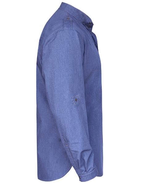 Karlowsky Kochhemd Jeans 1892 California Rechts