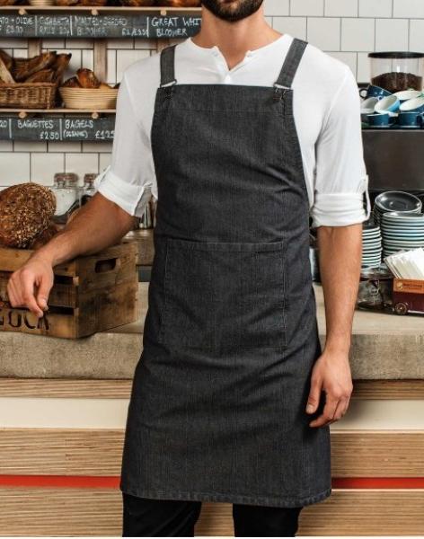 Premier Workwear Cross Back Barista Bib Apron