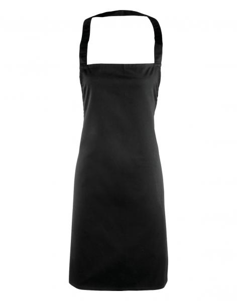 Essential Bib Apron Schwarz
