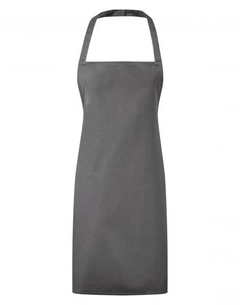Essential Bib Apron Dunkelgrau