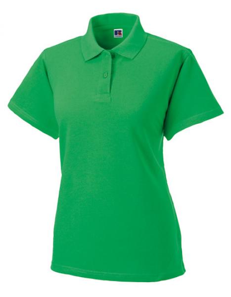 Russell Ladies Classic Cotton Polo Apple