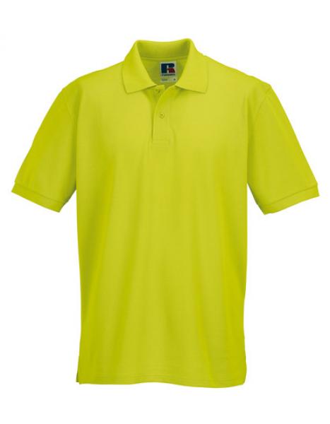 Russell Mens Classic Cotton Polo Lime