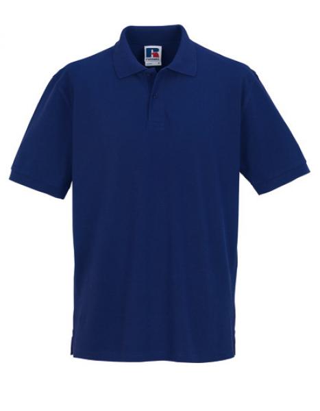 Russell Mens Classic Cotton Polo Purple