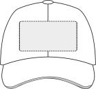 Stickerei: Caps Vorne Mitte